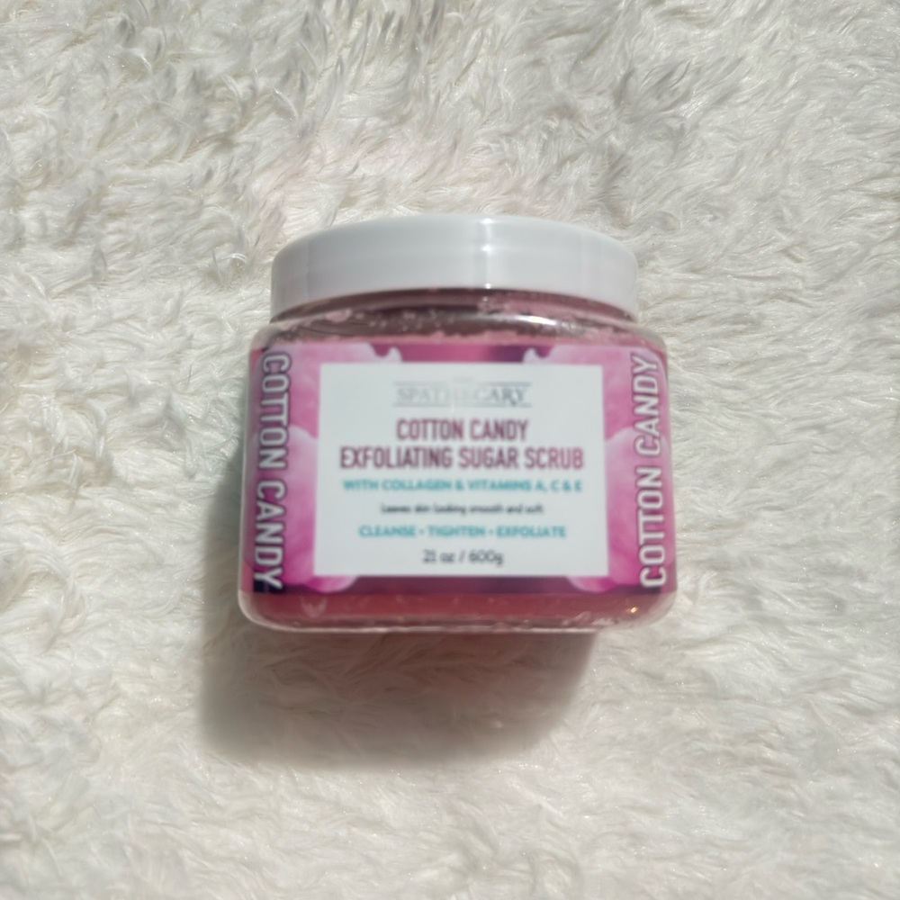 Cotton Candy Sugar Scrub - Pink